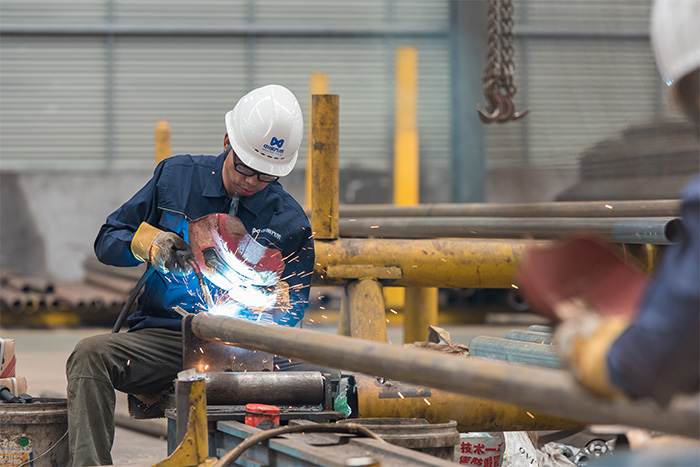 张家港网架焊接车间